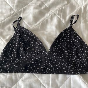American Threads Mesh Star Crop/Bra!